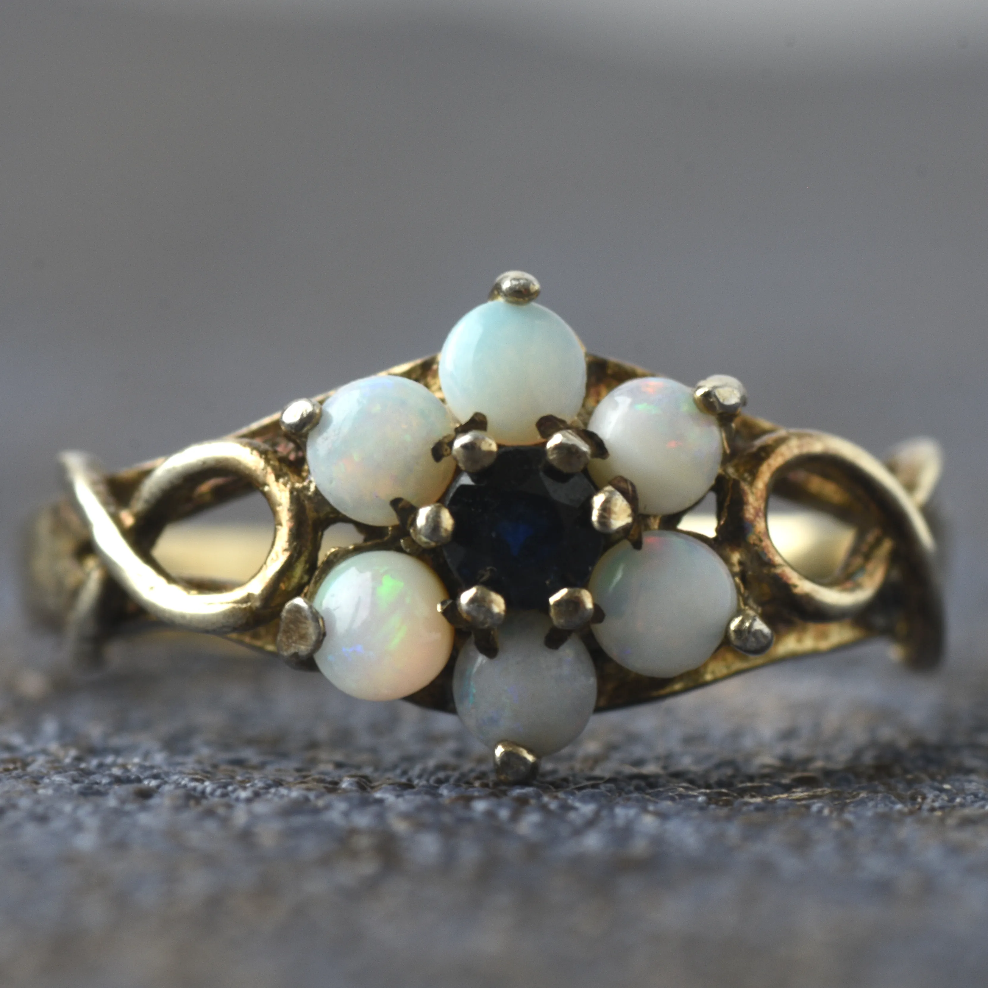 Gold Vintage Ring Antique Plated - Style Adjustable Signet 